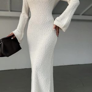 Končana Dilvin haljina sa kragnicom