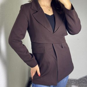 Dilvin Elegantni Sako sa preklopom