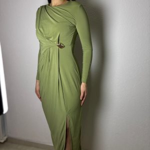 Dilvin Midi haljina sa zlatnom tokom